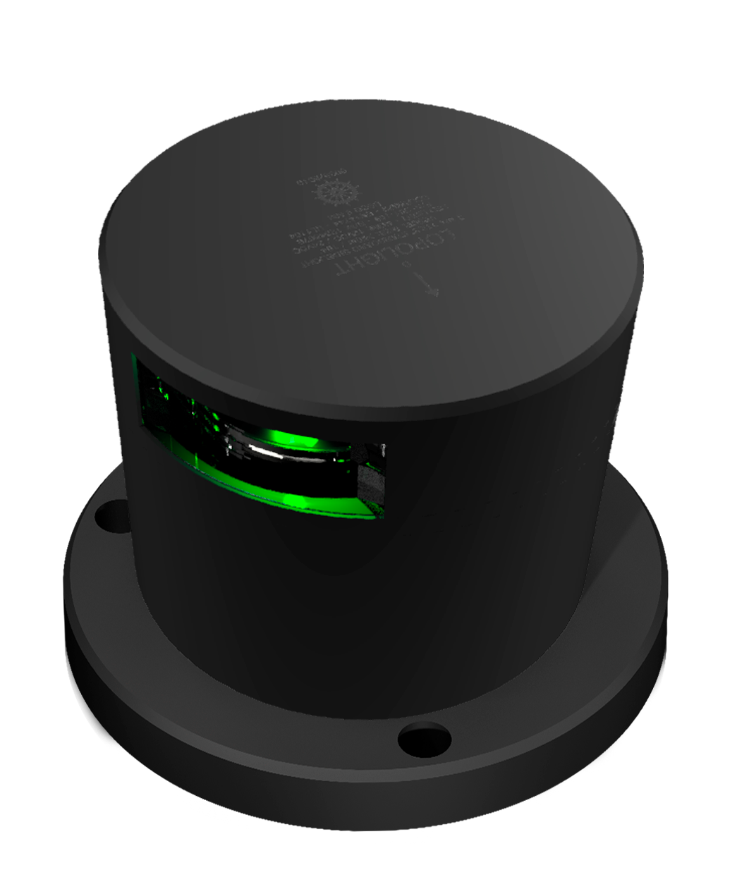 3nm Starboard, black anodized.